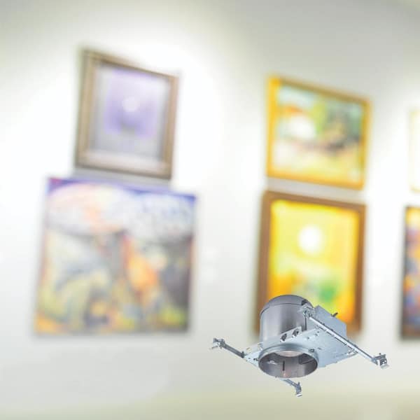 6 in. IC Rated New Construction Recessed Housing (6-Pack)