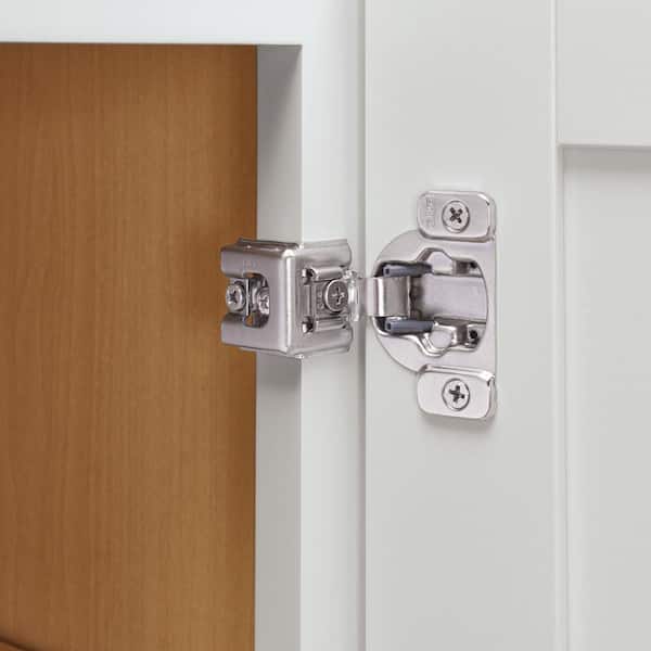 Westfield Feather White Shaker Stock Assembled Wall Kitchen Cabinet (24 in. W x 12 in. D x 36 in. H)