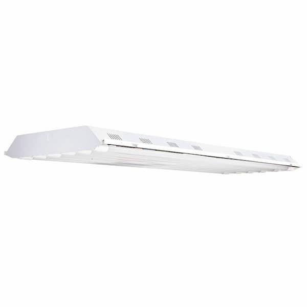 4 ft. 6-Light T8 LED White High Bay Light, 5000K
