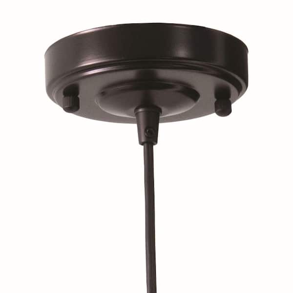 Dorado 1-Light Bronze Gold Farmhouse Outdoor Barn Dome Pendant