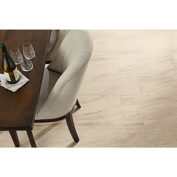 Vigo Beige 12 in. x 24 in. Matte Ceramic Floor and Wall Tile (448 sq. ft./Pallet)