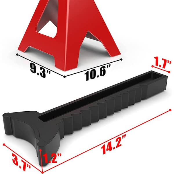 6-Ton Double-Locking Jack Stands (2-Pack)