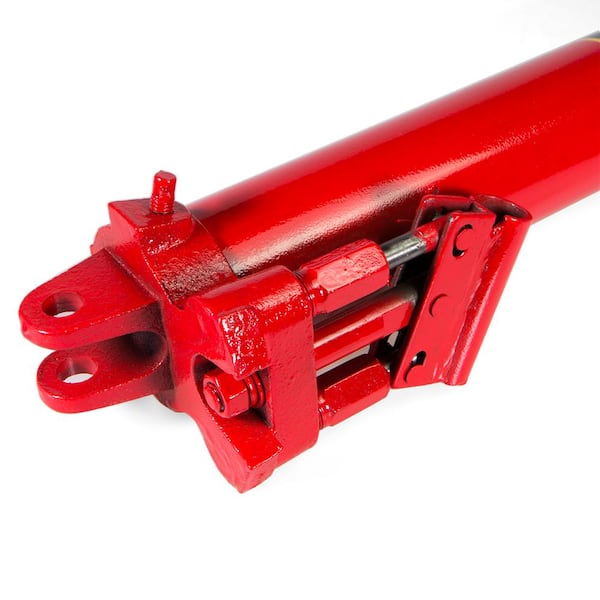 8-Ton Long Hydraulic Ram Jack Double Pump Engine Hoist Lifter
