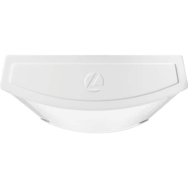 FML4W 4 ft. 4000/5000/6000 Lumens Integrated LED Dimmable White Wraparound Light, 4000K