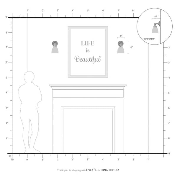 Classic 1 Light Polished Brass Bath Vanity Light