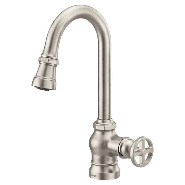 Paterson Single-Handle Pull-Down Sprayer Kitchen Faucet with Reflex and PowerBoost in Spot Resist Stainless