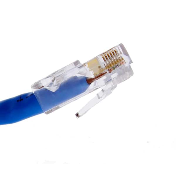 CAT 6 Single Piece Modular Plug (25-Pack)