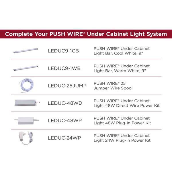 Push Wire 48-Watt Direct Wire Adapter (LEDUC-48WD)