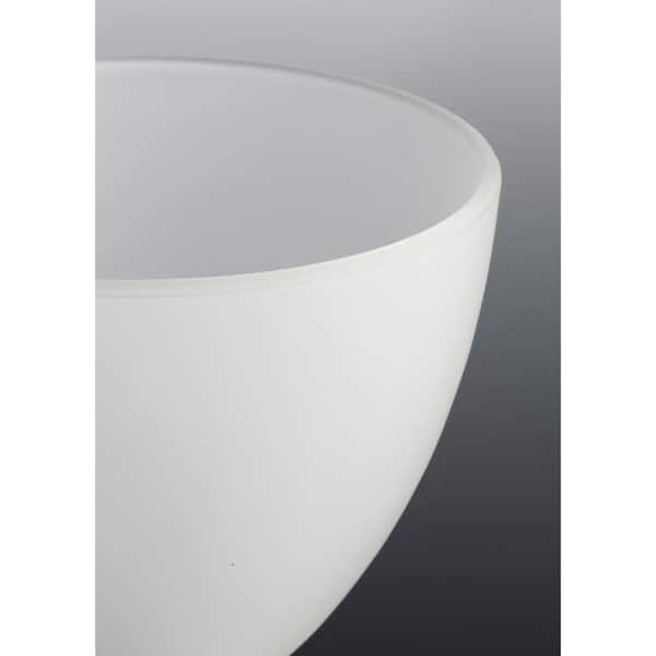 Heart Collection 1-Light Brushed Nickel Mini Pendant with Etched Glass