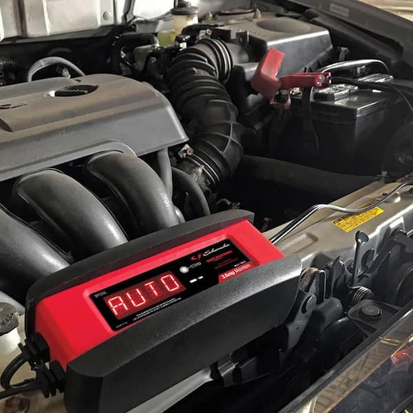 Automotive 6-Volt/12-Volt 3-Amp Fully Automatic Battery Charger and Maintainer