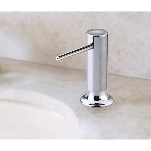 Contemporary Design Soap/Lotion Dispenser in Polished Chrome