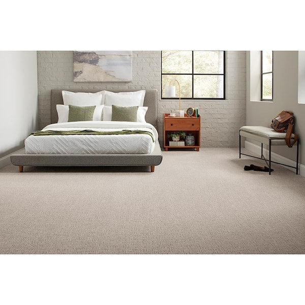 Lake Mohr  - Illusion - Brown 45 oz. Triexta Pattern Installed Carpet