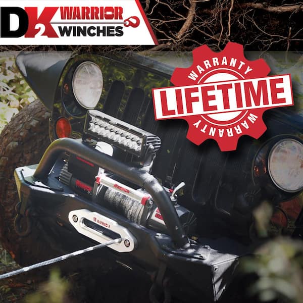 Spartan Series 12,000 lb. Capacity 12-Volt Electric Winch with 82 ft. Steel Cable