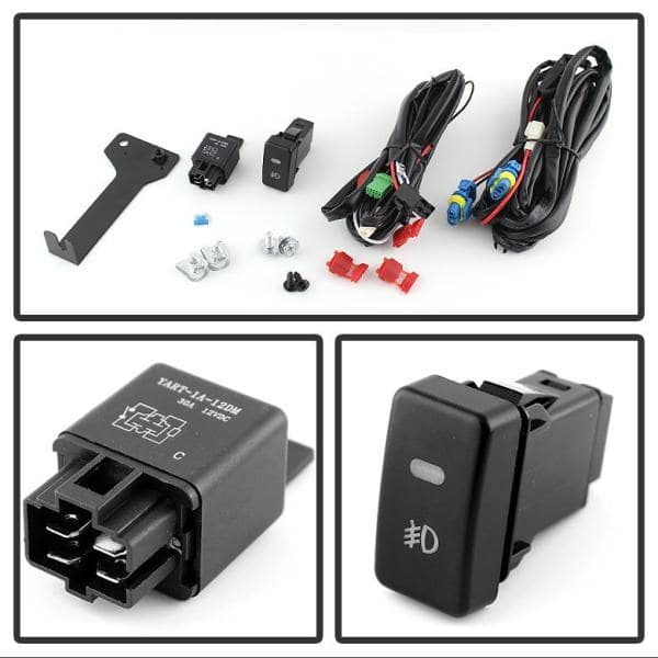 Honda Odyssey 08-10 OEM Fog Lights W/Switch- Smoked