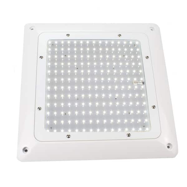 600-Watt Equivalent Integrated LED Outdoor Security Light, 21000 Lumens, Canopy Light and Area Light