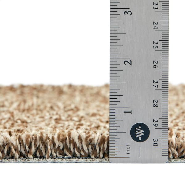 Field Day Brown Residential 18 in. x 18 in. Peel and Stick Carpet Tile (10 Tiles/Case) (22.5 sq. ft.)