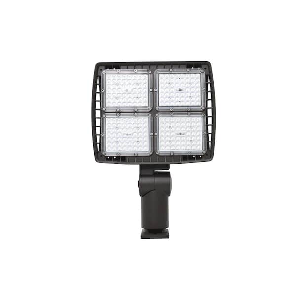 400W Equivalent Integrated LED Commercial Bronze Dusk to Dawn Area Light, 21,000 Lumens, 4000K