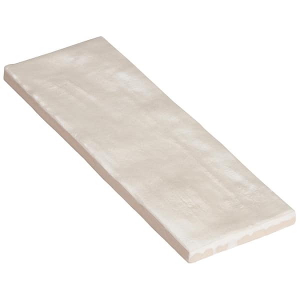 Amagansett Sand Dune Cream 2 in. x 8 in. Mixed Finish Ceramic Subway Wall Tile (5.38 sq. ft. / case)