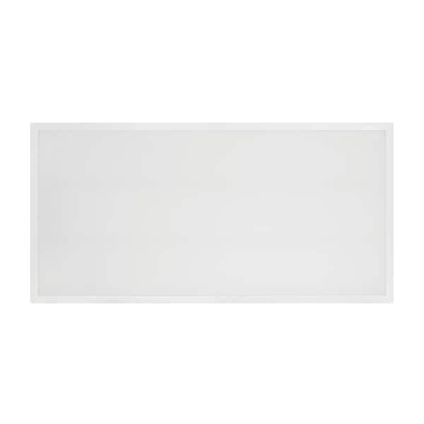 Commercial Electric 2 ft. x 4 ft. 4400 Lumens Integrated LED Panel Light, 4000K