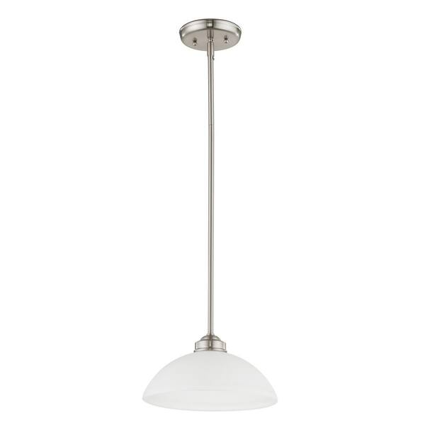 Somerset 1 Light Brushed Nickel Pendant
