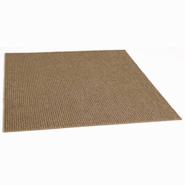 Willingham Brown Residential 18 in. x 18 Peel and Stick Carpet Tile (16 Tiles/Case) 36 sq. ft.