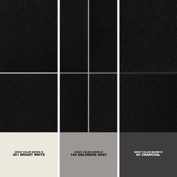 Absolute Black 12 in. x 12 in. Polished Granite Stone Look Floor and Wall Tile (10 sq. ft./Case)