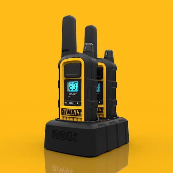 DXFRS800 Heavy-Duty 2-Watt Walkie Talkies (2-Pack)