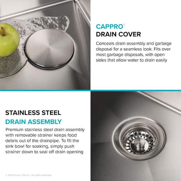 Standart PRO 16 Gauge Stainless Steel 13 in. Undermount Bar Sink