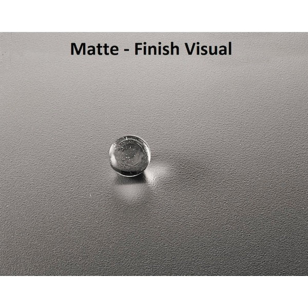 3 ft. x 10 ft. Laminate Sheet in White with Matte Finish