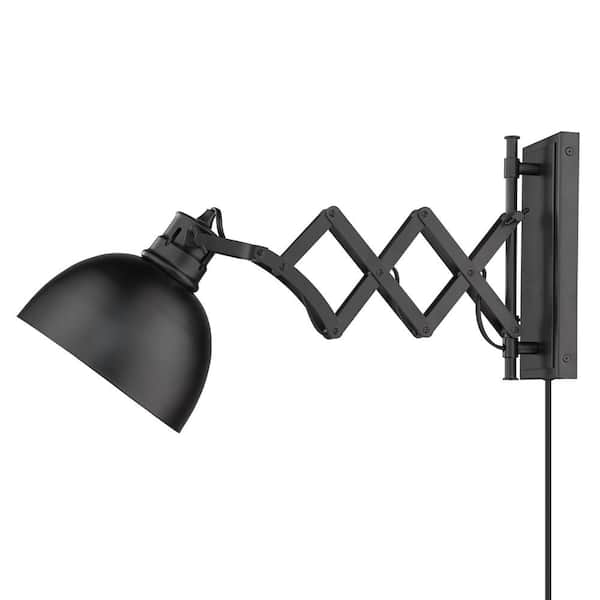 Hawthorn 10 in. Matte Black Sconce