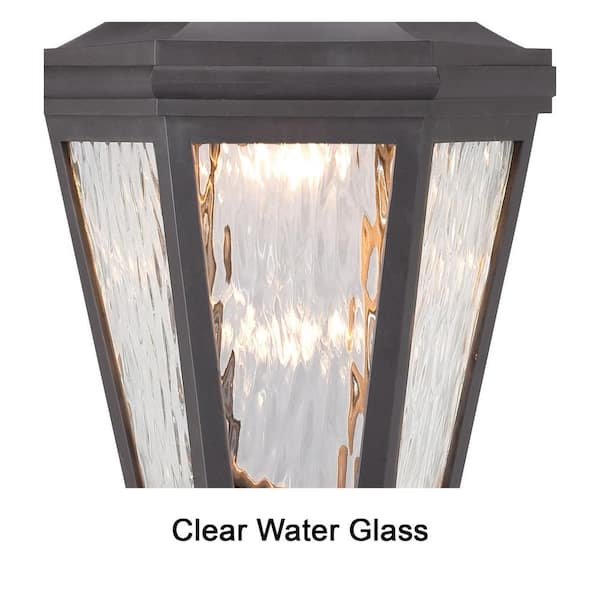 Hanford Pointe Oil-Rubbed Bronze Outdoor LED Chain Hung Lantern