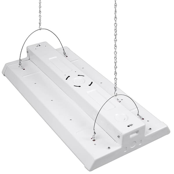 2 ft. 400-Watt Equivalent 18,000 Lumens 171-Watts Integrated LED Dimmable White High Bay Light 120-277 Volt 5000K