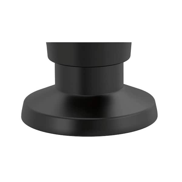 Esque Deck Mount Metal Soap Dispenser in Matte Black