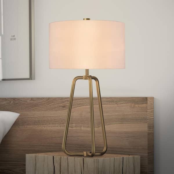 Marduk 25-1/2 in. Brass Table Lamp