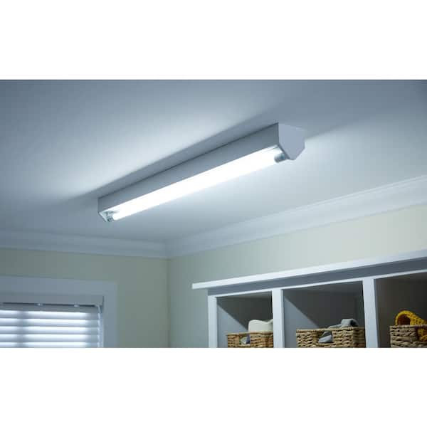 32W T8/40W T12 Equivalent 4 ft. Type A Linear Universal Fit Daylight LED Tube Light Bulb (5000K) (2-Pack)