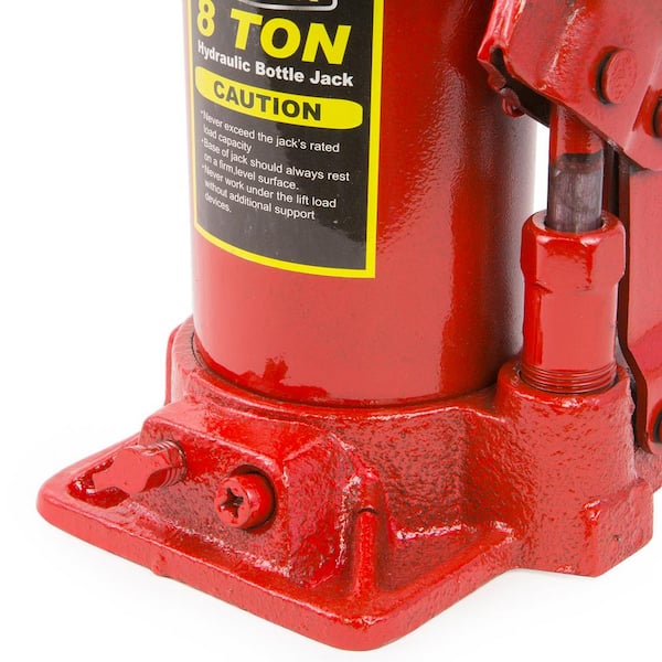 8-Ton Hydraulic Steel Bottle Jack