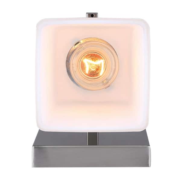 Hartley 1-Light Brushed Nickel Sconce