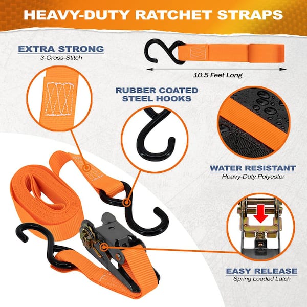 260 lbs. Capacity Extendable Roof Rack Rooftop Cargo Carrier with Net and Ratchet Straps, Extends from 43-64 in. Long