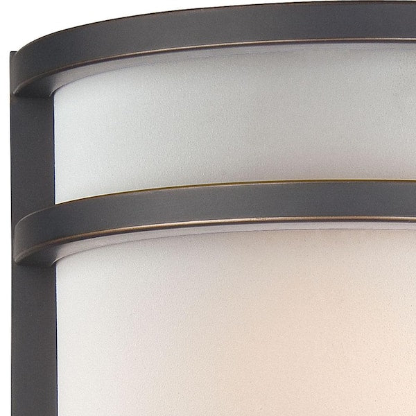 2-Light Dark Restoration Bronze Wall Sconce