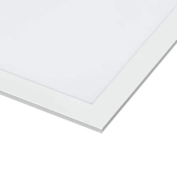 E2BPL 2 ft. x 4 ft. 5000 Lumens Integrated LED Panel Light, 5000K Daylight Dimmable 40-Watt Flat Panel (2-Pack)