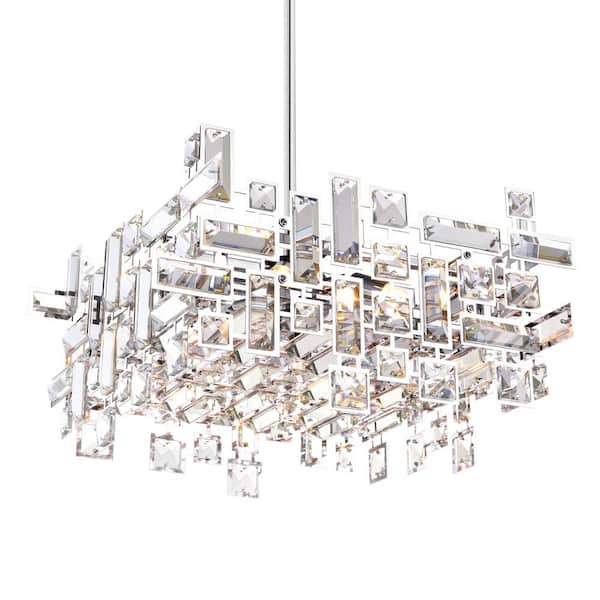 Arley 6 Light Chandelier With Chrome Finish