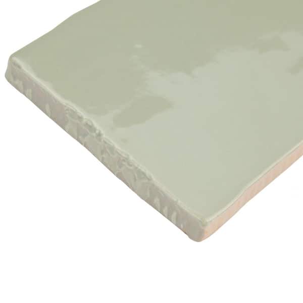 Chester Sage 3 in. x 12 in. Ceramic Wall Tile (5.72 sq. ft./Case)