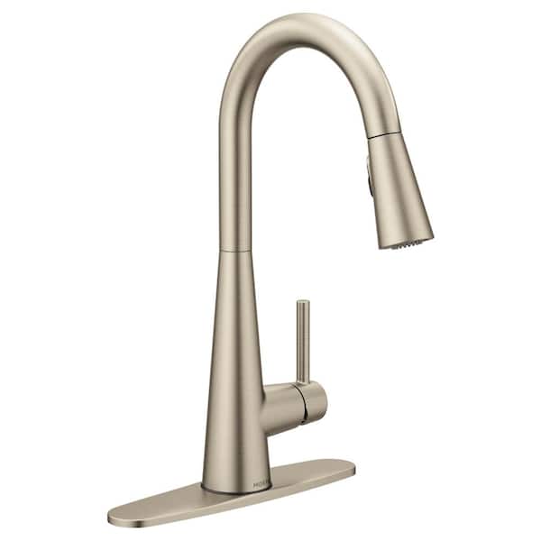 Sleek Single-Handle Pull-Down Sprayer Kitchen Faucet with Reflex and Power Clean in Spot Resist Stainless