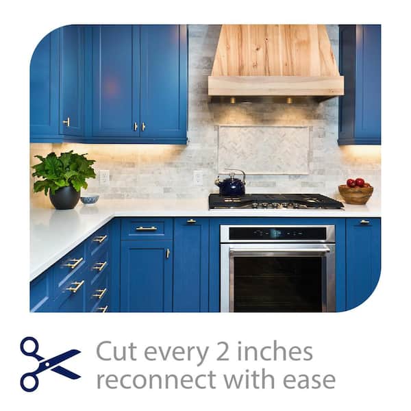 Gemini 100 ft. Reel 24-Volt DC LED Continuous Phosphorus LED Tape Light 3500K 3-Watt per ft.