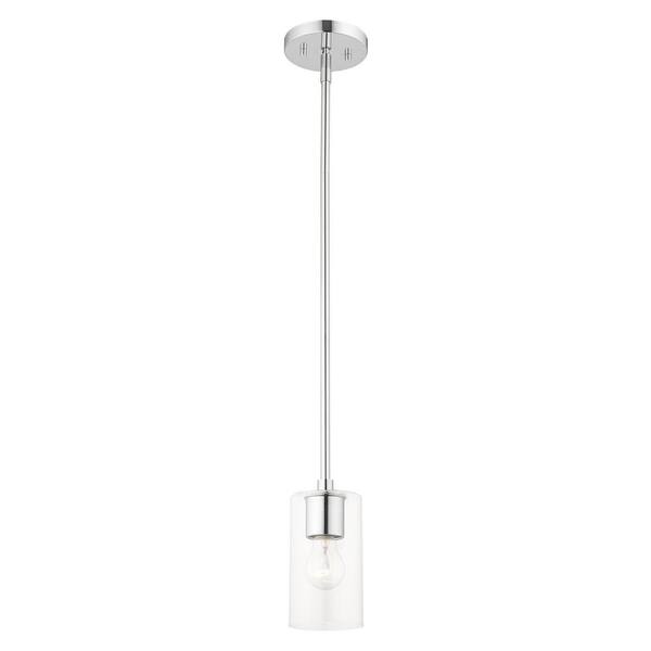 Zurich 1 Light Polished Chrome Pendant