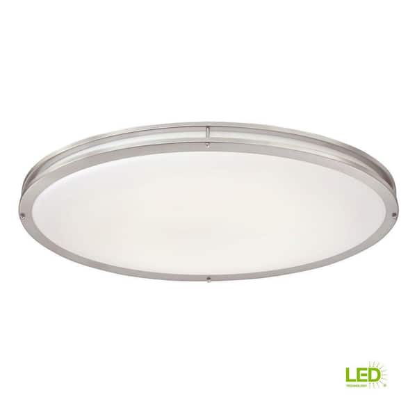 Designers Value Brushed Nickel LED Flush Mount