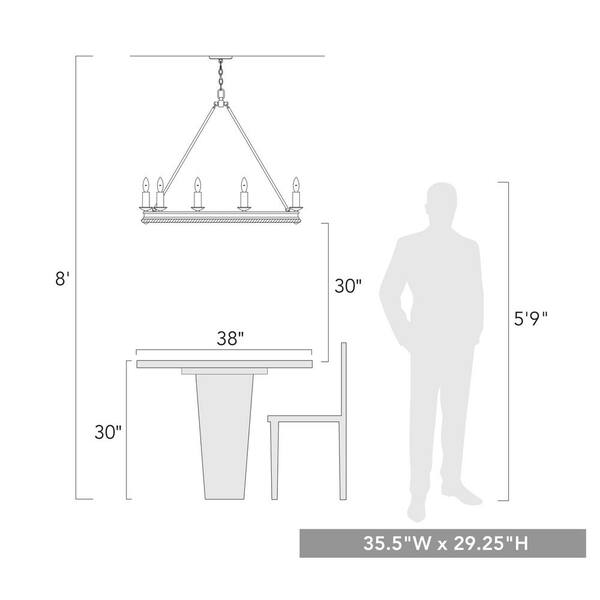 Stokes 10-Light Dark Rust Wagon Wheel Chandelier