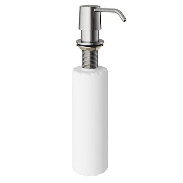 12 oz. Kitchen Soap Dispenser in Stainless Steel