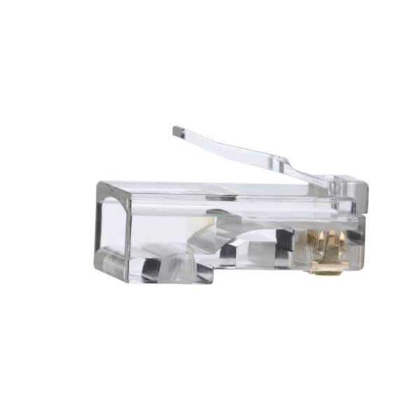 Modular Data Plugs RJ45, CAT5e, 100-Pack