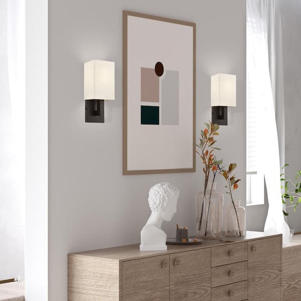 Meridian 1-Light English Bronze ADA Wall Sconce